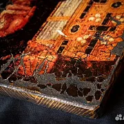 Икона деревянная " Спас Синайский" — фотография 8