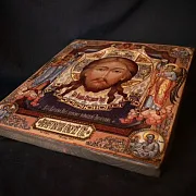 Спас Нерукотворный с Евангелистами и Архангелами — фотография 5