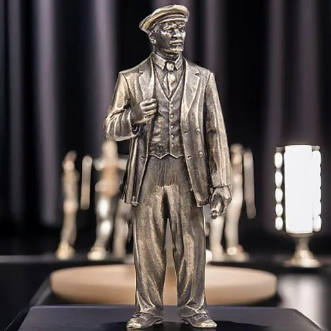 Статуэтка «В.И. Ленин» из бронзы, 155×60×20 мм
