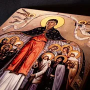 Икона "Покров Пресвятой Богородицы" — фотография 7